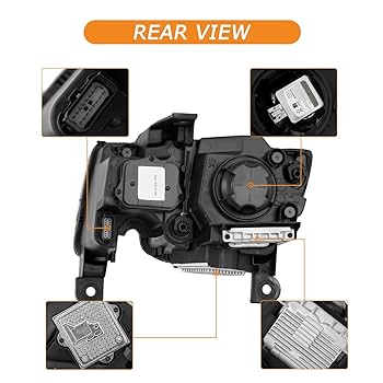 Amazon.com: Partzer Headlight Assembly Fit for 2016-2021